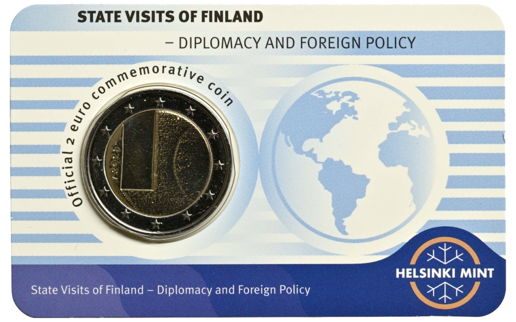Otra imagen de 2 euros conmemorativa Visitas de Estado de Finlandia - Diplomacia y Política Exterior